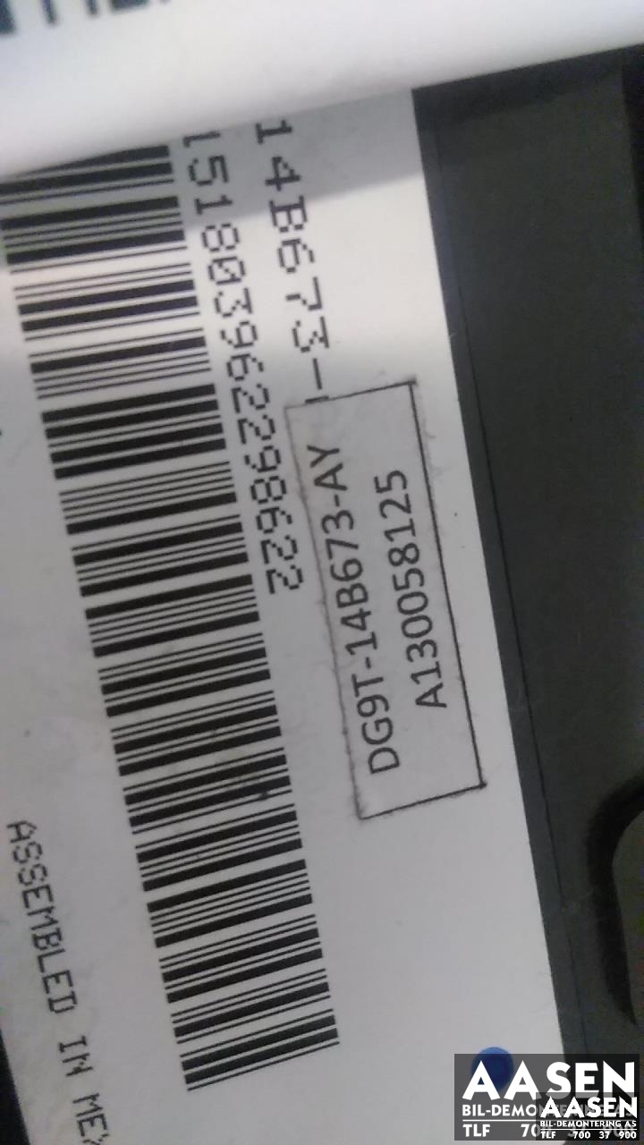 Styreenhet diverse til Ford Mondeo 2014-2019 (Type V, Fase 1)  (DG9T-14B673-AY|)