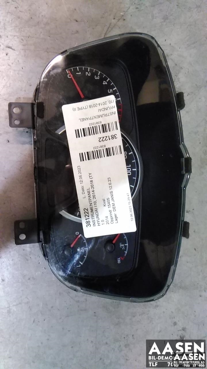 Instrumentpanel til Hyundai i10 2014-2018 (Type II) (94003B 9020|)