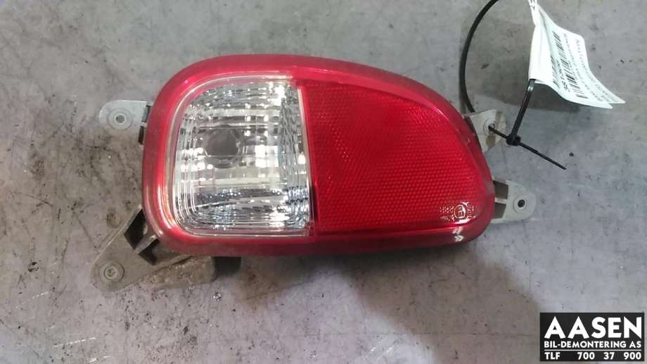 Baklykt fra støtfanger høyre til Kia Picanto, 2011-2017 (Type II)  (92416 1Y100)