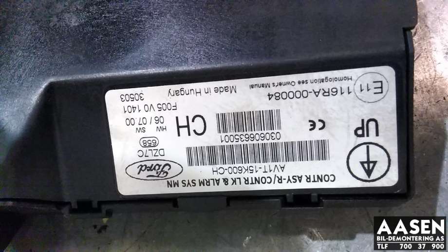 Styreenhet comfort (BCM) til Ford B-Max 2012-2017  (AV1T-15K600-CH|)