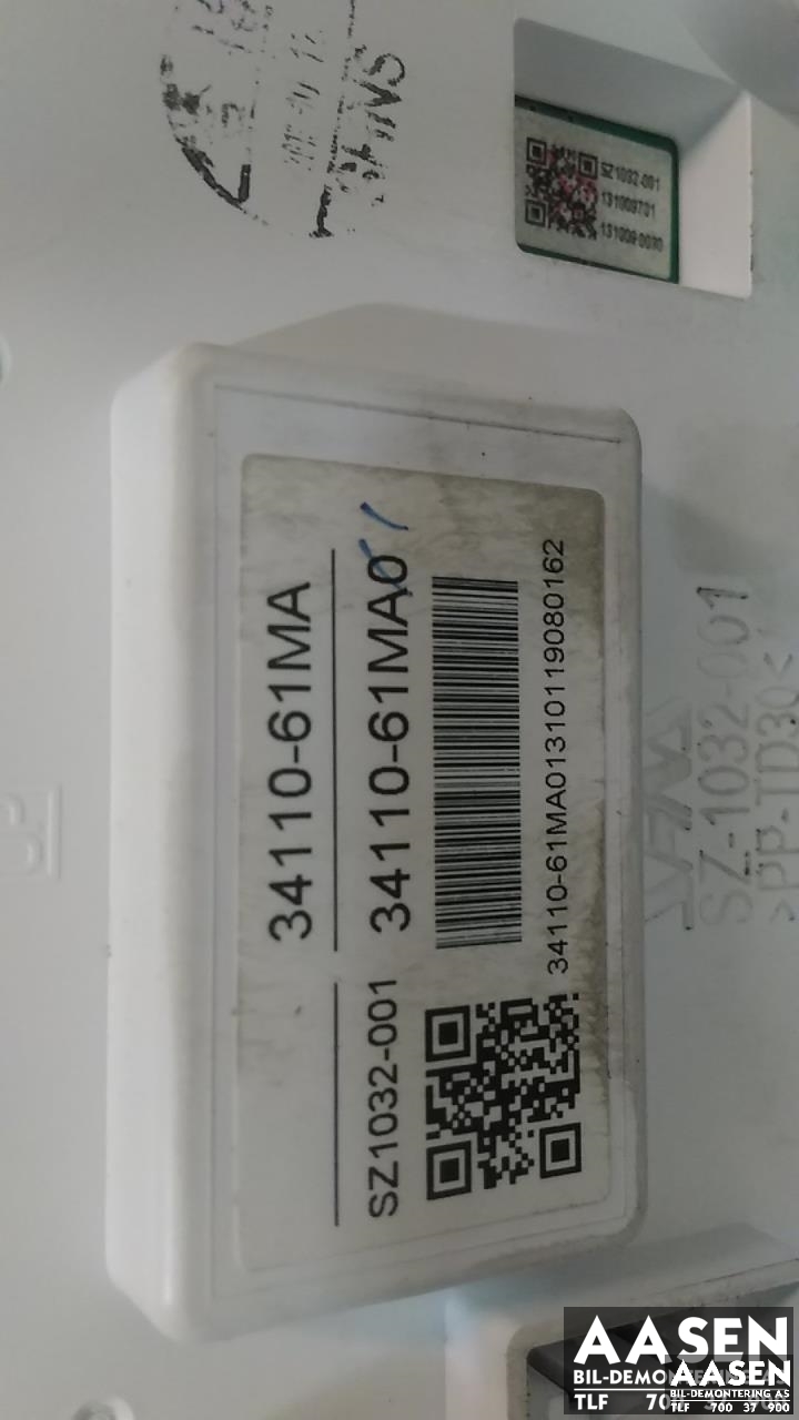 Instrumentpanel til Suzuki SX4 S-CROSS 2013-->> (Type II)  (34110-61MA0|)