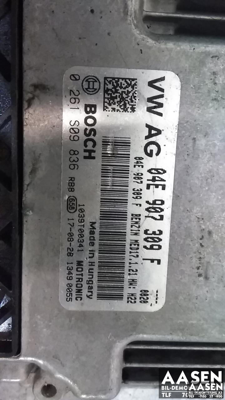 Styreenhet motor til VW Passat 2015-2019 (Fase 1) (B8) (B8) (BOSCH|04E907309F|)