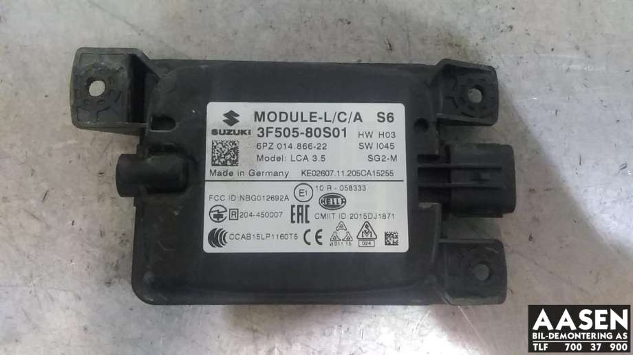 Sensor blindsone til Suzuki Swift 2017-->> (3F505-80S01|)