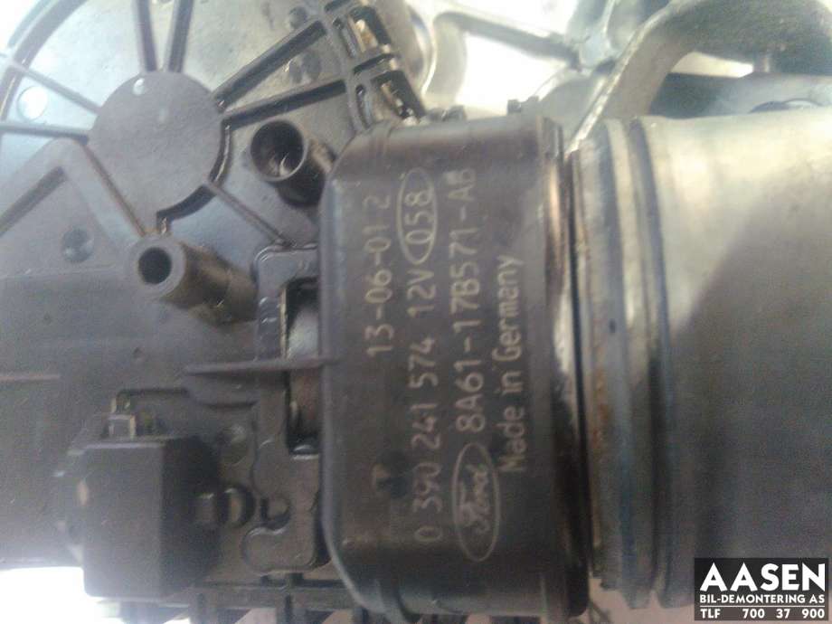 Viskermotor frontrute komplett m/overføring til Ford Fiesta 2013-2017 (Type VI, Fase 2)  (1753741|1698869|)
