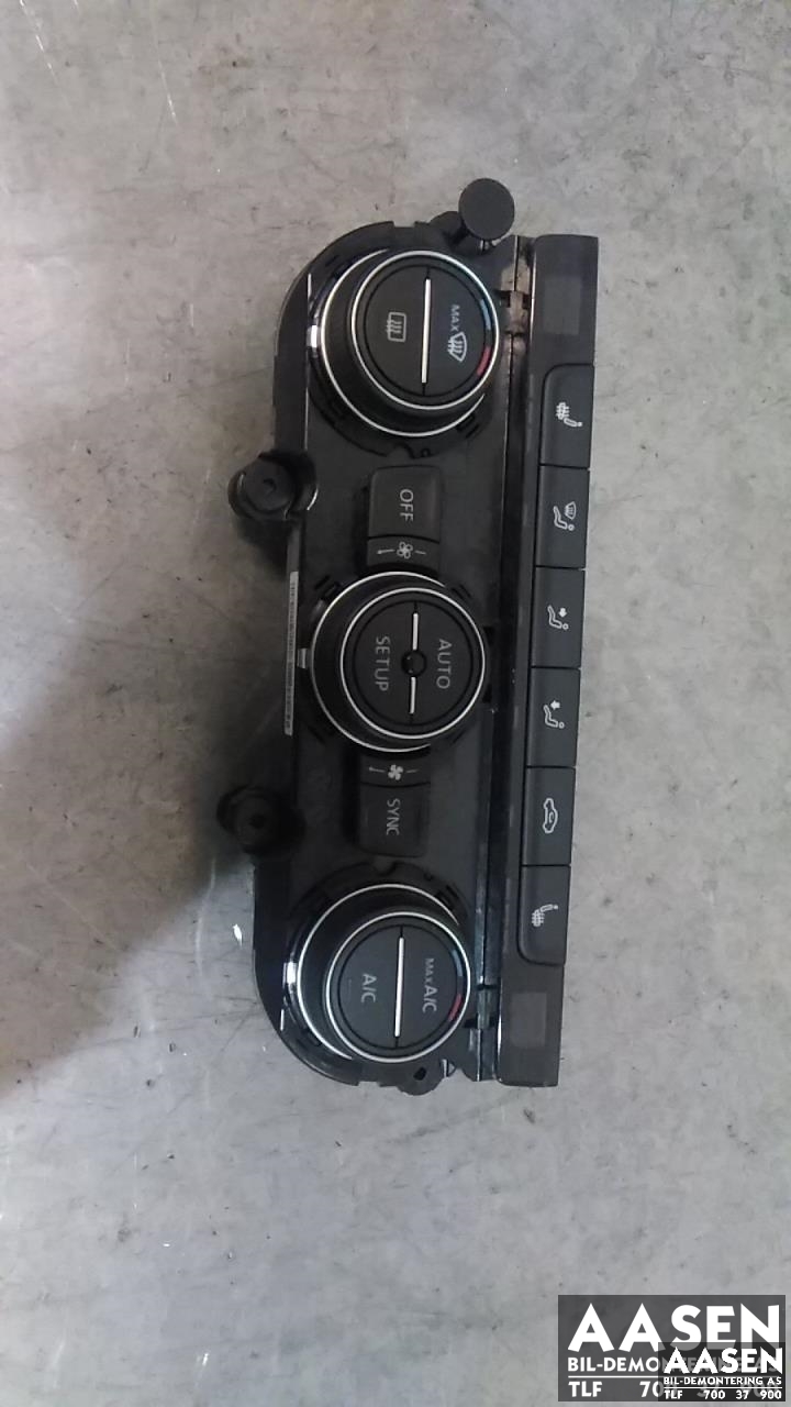 Varmeapparat betjening til VW Golf VII 2012-2017 (Fase 1) (5G0 907 044 BD|)