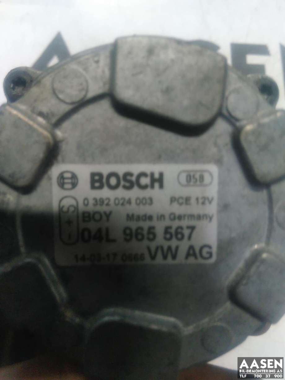 Vannpumpe elektrisk til VW E-Up 2013-2019  (04L 965 567|)