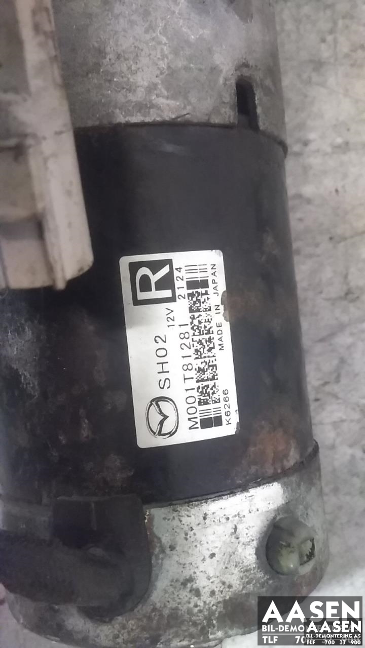 Starter diesel til Mazda CX-5 2012-2017 (Type I)  (SH02-18-400|M001T81281|)