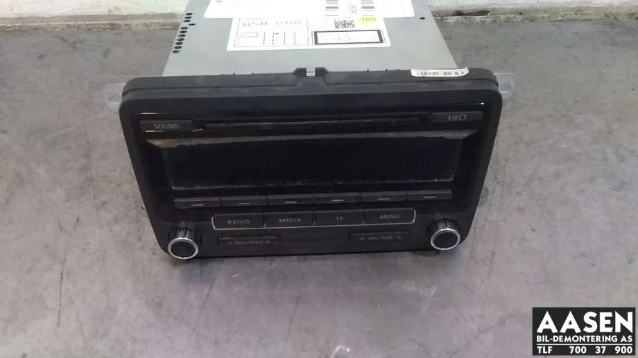 Bilstereo til VW Transporter / Caravelle 2009-2015 (Fase 2) (T5) (T5) (BOSCH|5M0 057 186 L|5M0 057 186 LX|)