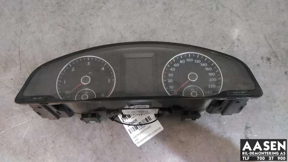 Instrumentpanel til VW Transporter / Caravelle, 2009-2015 (Fase 2) (T5) (T5) (7E0 920 870 N)