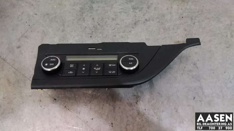 Varmeapparat betjening til Toyota Auris, 2013-2015 (Type II, Fase 1)  (5590002360C2)