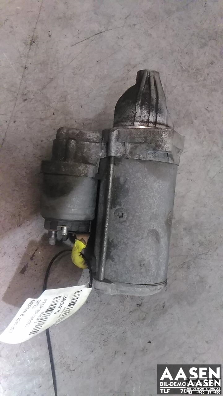 Starter diesel til Opel Meriva B, 2010-2017  (VALEO|95518997)