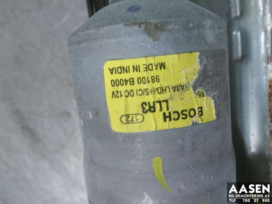 Viskermotor frontrute komplett m/overføring til Hyundai i10 2014-2018 (Type II)  (98120B 4000|98110B 4000|)