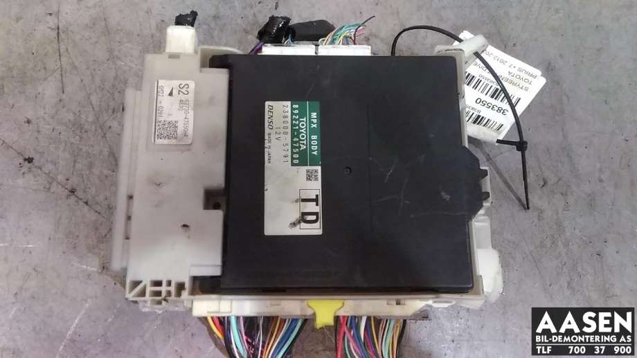 Styreenhet diverse til Toyota Prius +7, 2012-2020 (Type III) (stasjonsvogn) (stasjonsvogn) (82730-47550-A)