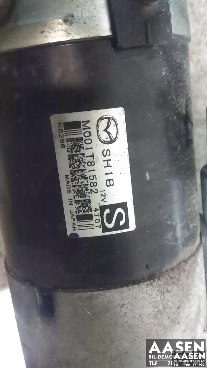 Starter diesel til Mazda CX-5 2012-2017 (Type I)  (SH1B-18-400|M001T81582|)