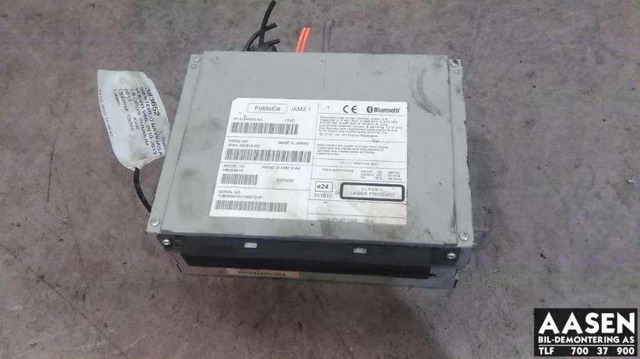 Bilstereo til Volvo V60, 2010-2013 (Type I, Fase 1) (P31344873AA)