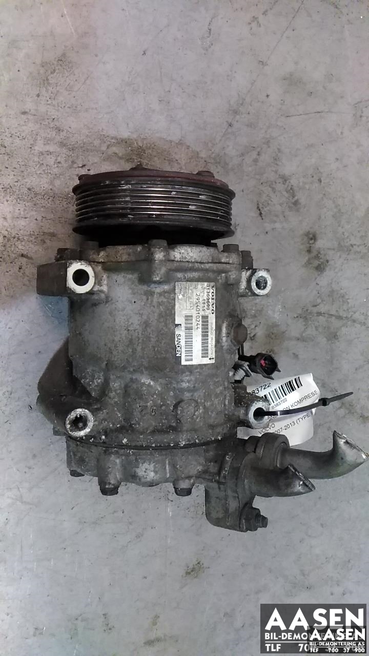 Aircondition kompressor til Volvo V70, 2007-2013 (Type III, Fase 1)  (SANDEN|31369699)
