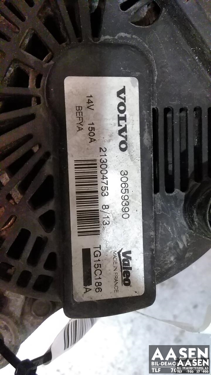 Dynamo diesel til Volvo V70 2007-2013 (Type III, Fase 1) (VALEO|30659390|31419219|36012505)