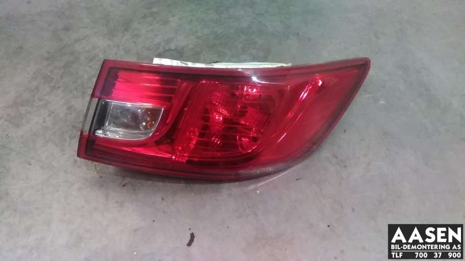Baklykt høyre ytre til Renault Clio 2012-2016 (Type IV, Fase 1) (265509846R|)