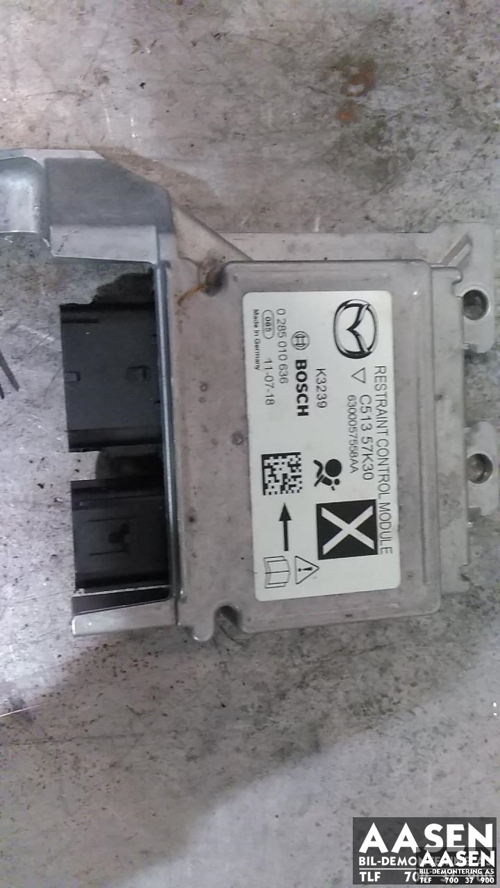 Airbag elektronikk til Mazda 5, 2011-2015 (Type II)  (BOSCH|C51357K30)