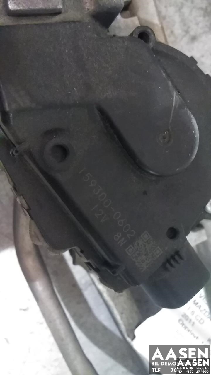 Viskermotor frontrute komplett m/overføring til Mazda 5 2011-2015 (Type II) (159300-0602|)
