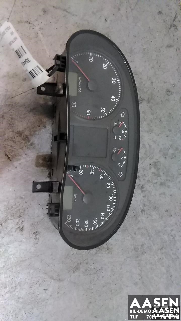 Instrumentpanel til VW Polo 2005-2009 (Type IV, Fase 2) (6Q0 920 823 AX|)