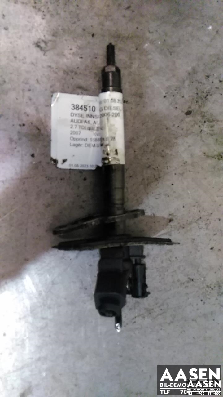 Dyse innsprøyting diesel til Audi A6, Allroad, 2006-2008 (Type II, Fase 1) (C6) (C6) (059 130 277 BB)