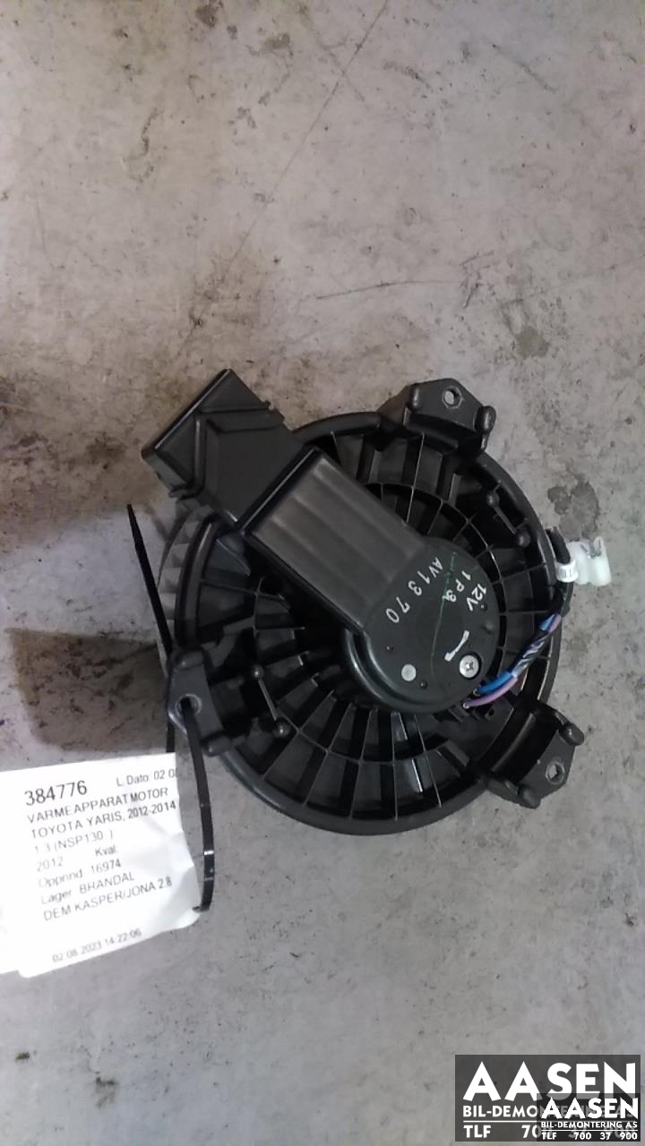 Varmeapparat motor til Toyota Yaris, 2012-2014 (Type III, Fase 1)  (DENSO|)