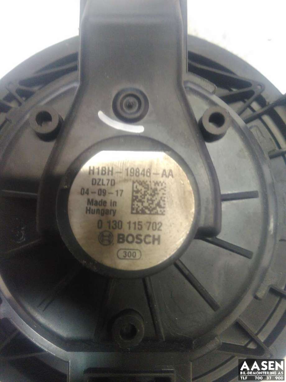 Varmeapparat motor til Ford Fiesta 2017-->> (Type VII)
