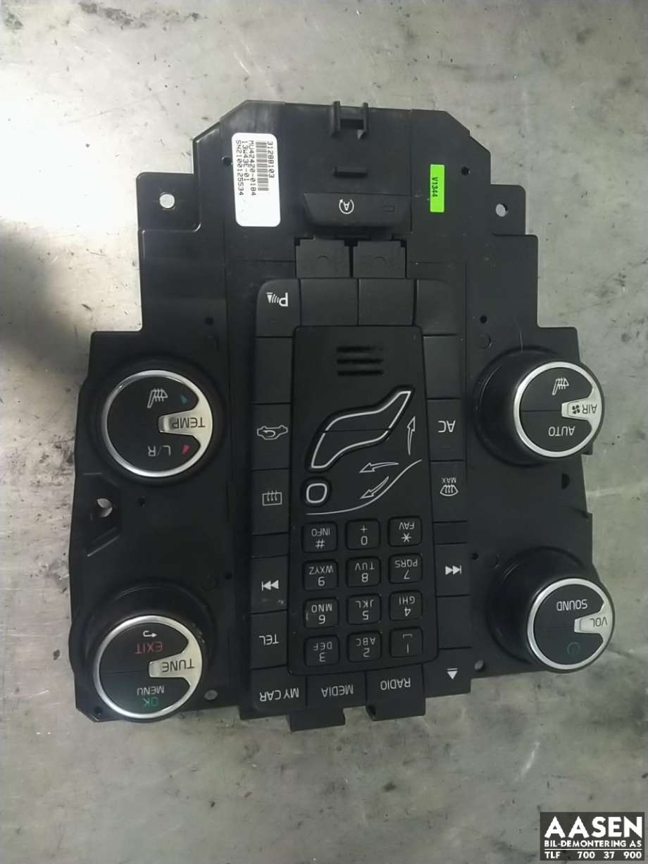 Varmeapparat betjening til Volvo V40 2012-2019 (31288103|)