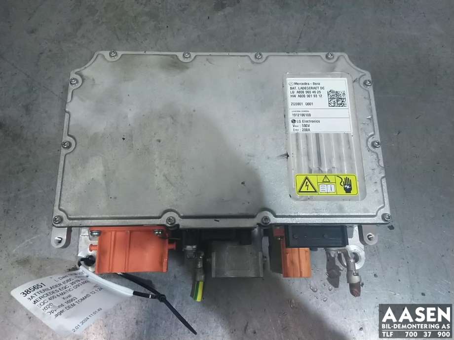 Batterilader (OBC - On Board Charger) til Mercedes EQC, 2019-->> (A 000 900 46 25)