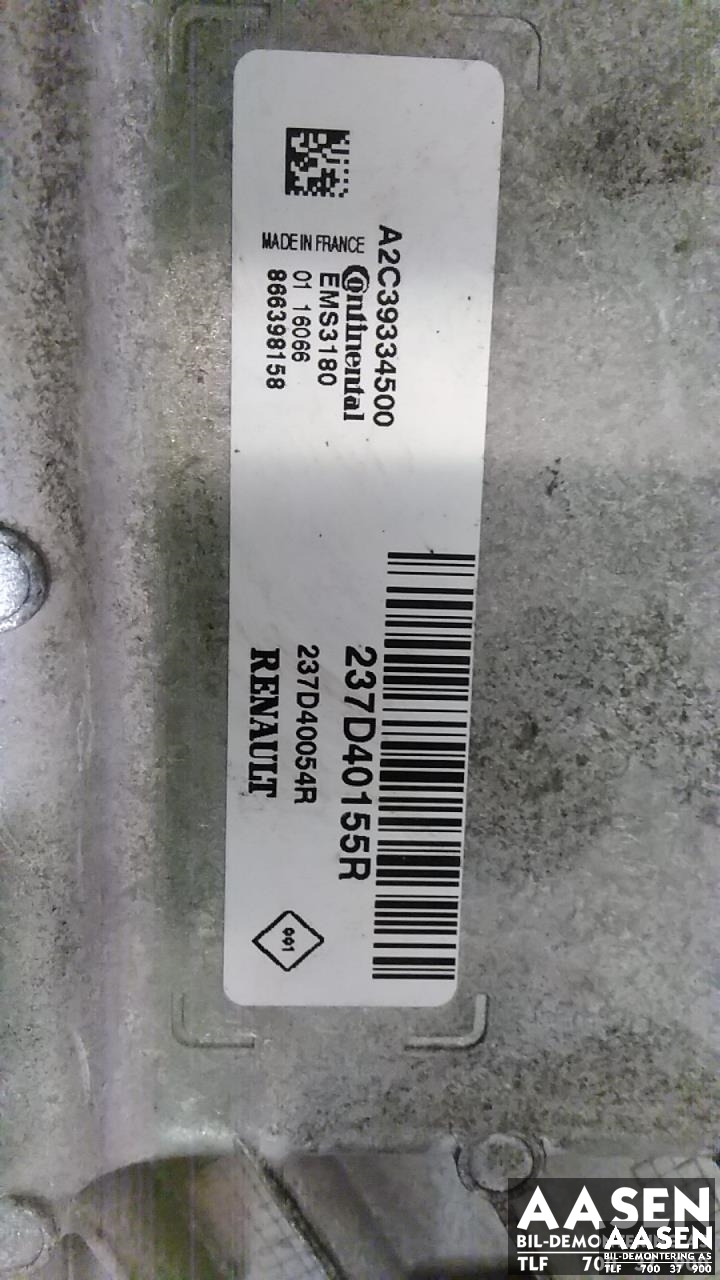 Styreenhet motor til Renault Zoe 2013-2019 (Fase 1) (CONTINENTAL|237D40155R|)