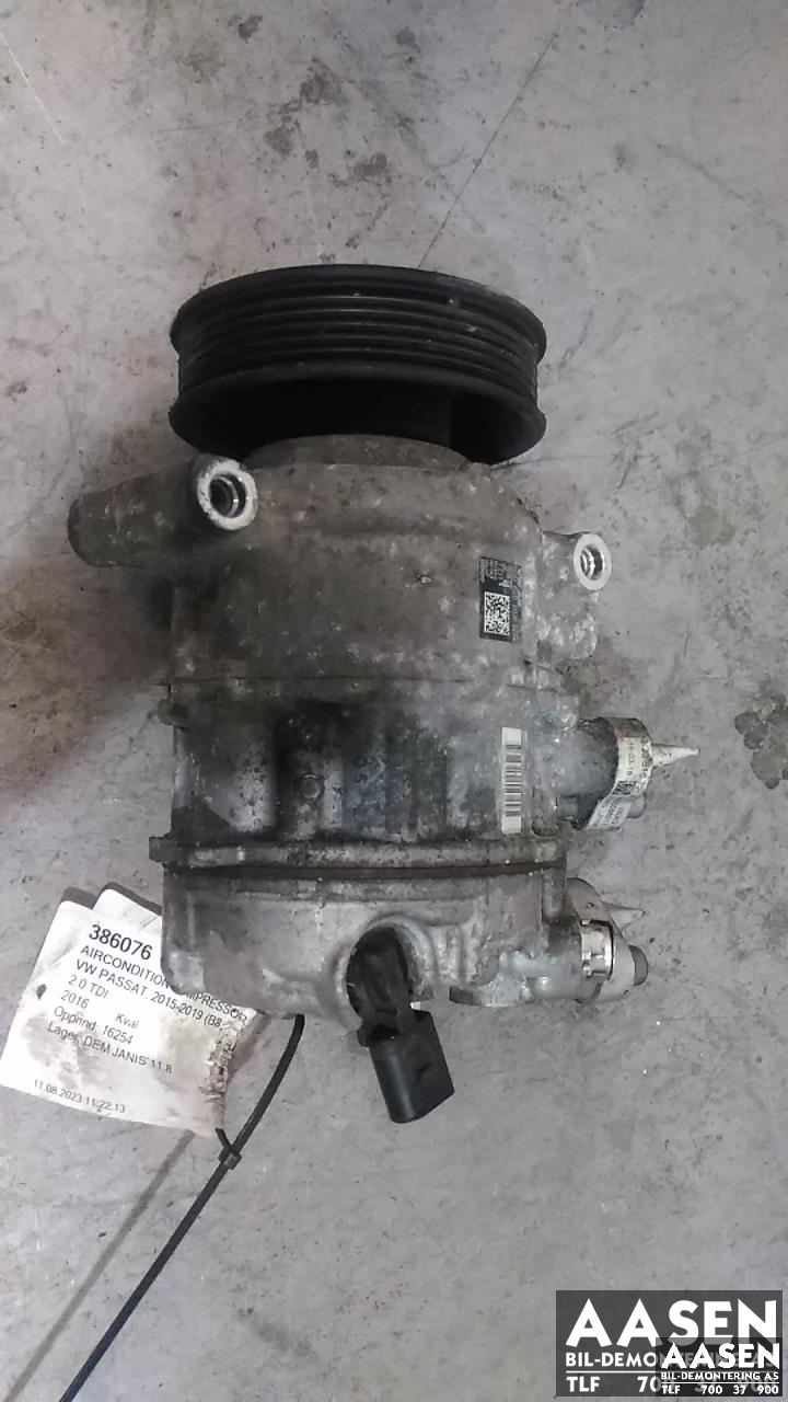 Aircondition kompressor til VW Passat 2015-2019 (Fase 1) (B8) (B8) (DENSO|5Q0 820 803 K|)
