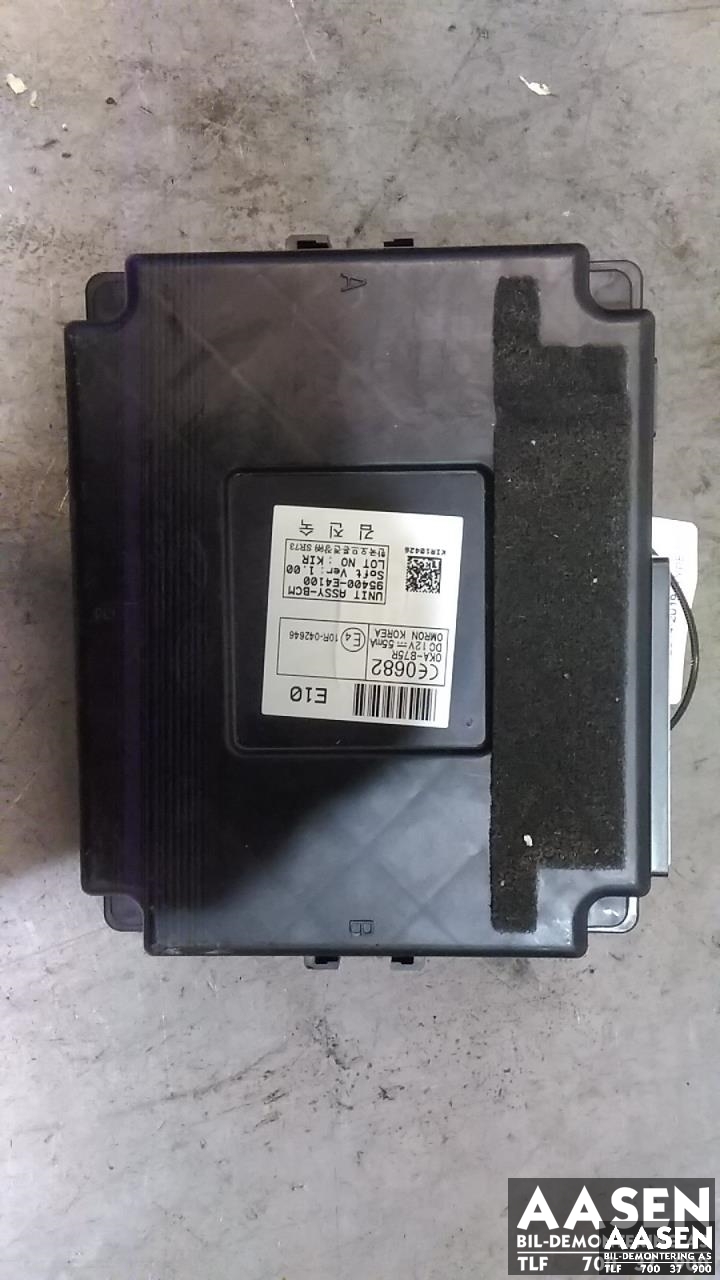 Styreenhet comfort (BCM) til Kia Soul, 2014-2019 (Type II)  (95400-E4100)