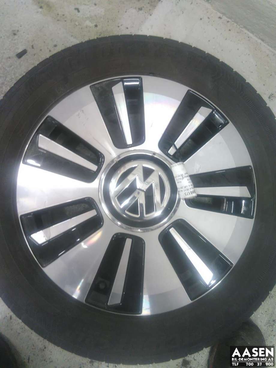 Hjulsett aluminium sommer til VW E-Up, 2013-2019  