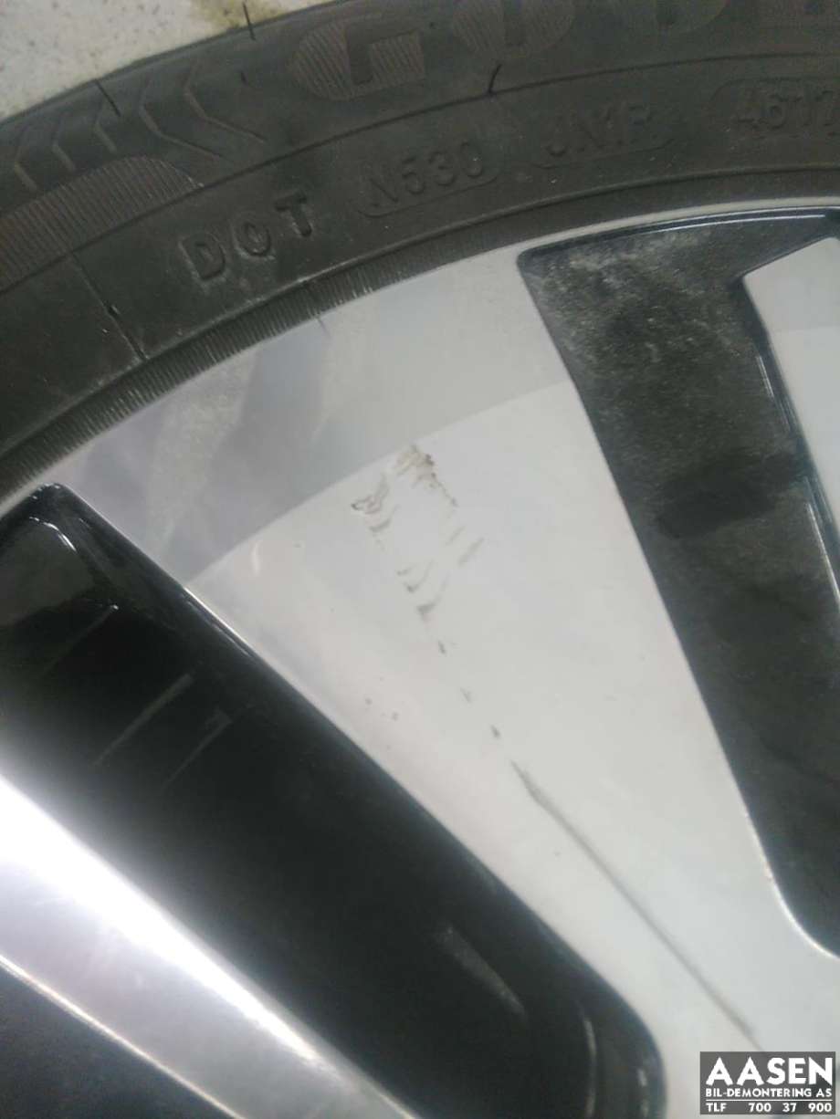 Hjulsett aluminium sommer til VW E-Up 2013-2019