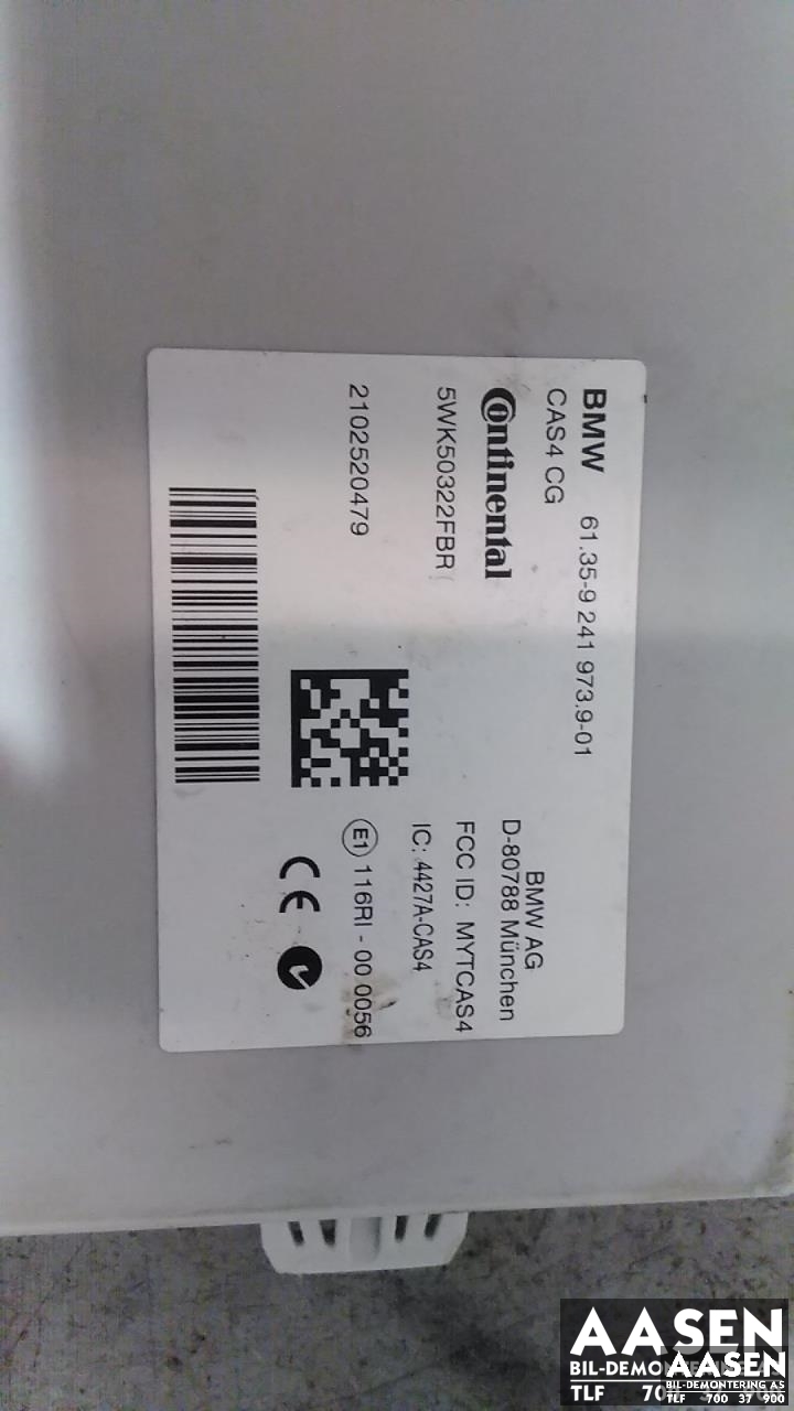 Styreenhet diverse til BMW 5-Serie 2010-2017 (F10/F11) (F10/F11) (CONTINENTAL|61 35 9 241 973|)