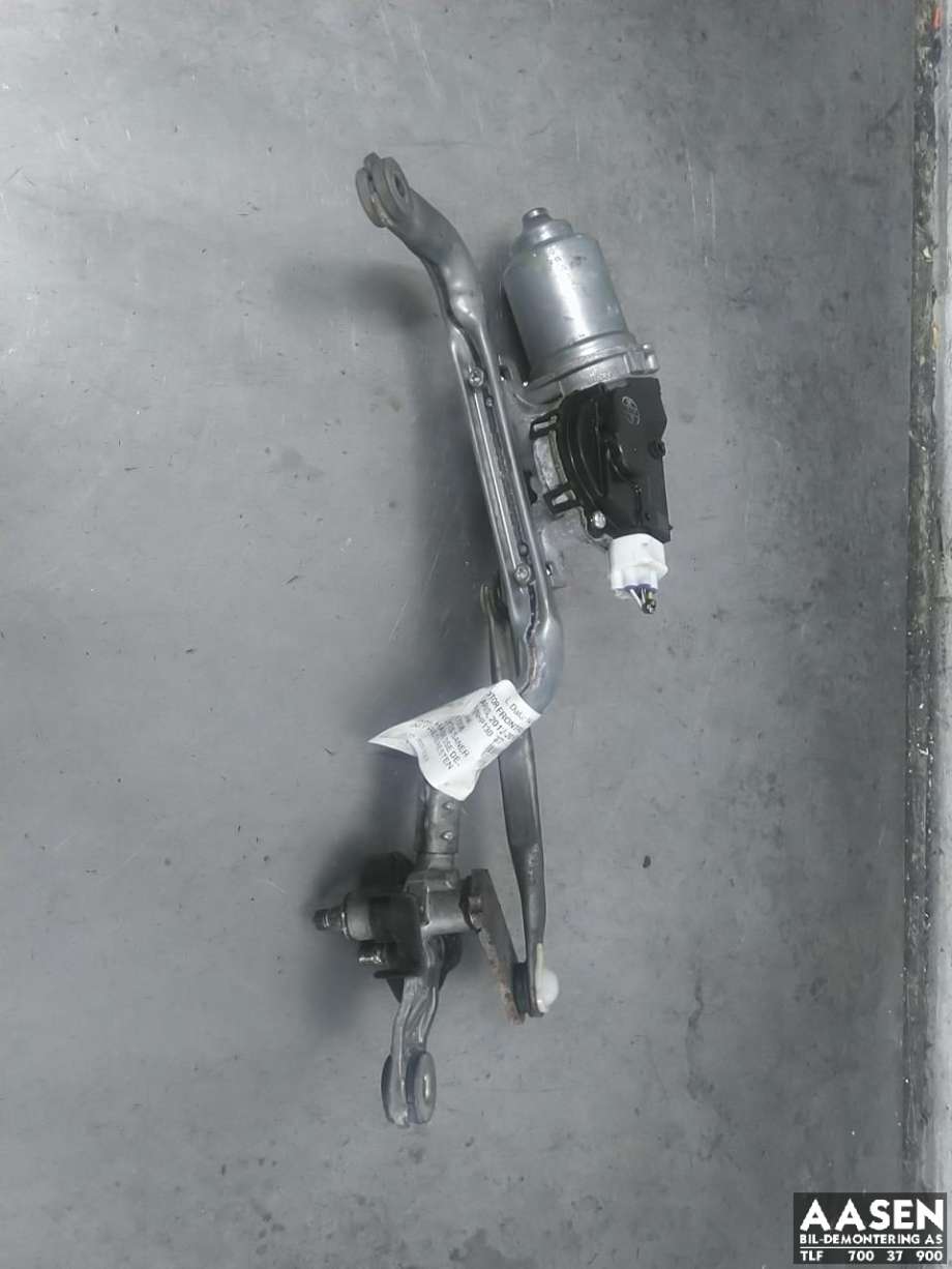 Viskermotor frontrute komplett m/overføring til Toyota Yaris 2012-2014 (Type III, Fase 1)