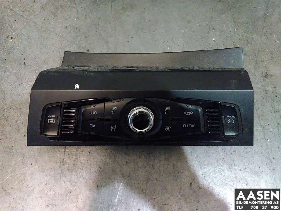 Varmeapparat betjening til Audi A4, Allroad, 2009-2016 (Type I) (B8) (B8) (8K1 820 043 AG)