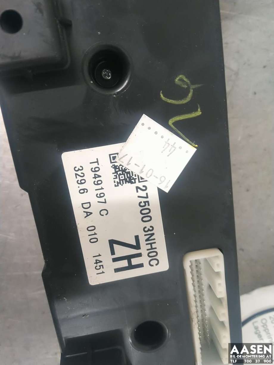 Varmeapparat betjening til Nissan Leaf 2011-2017 (Type I)  (275003NH0C|)