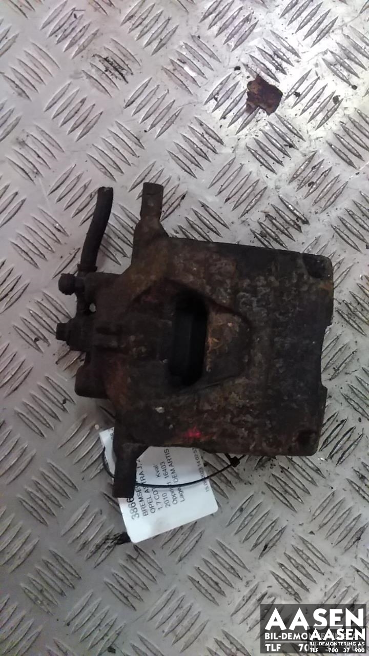 Bremsecaliper venstre foran til Opel Astra J, 2010-2015  (13301226)