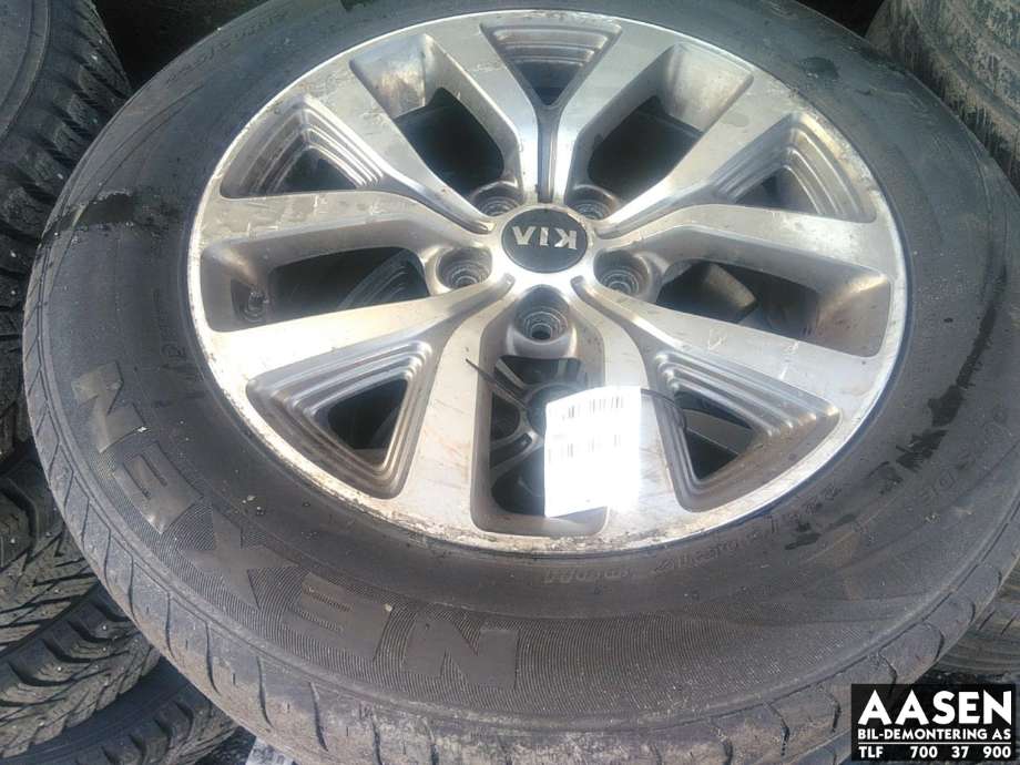 Hjulsett aluminium sommer til Kia Sportage, 2010-2016 (Type III)