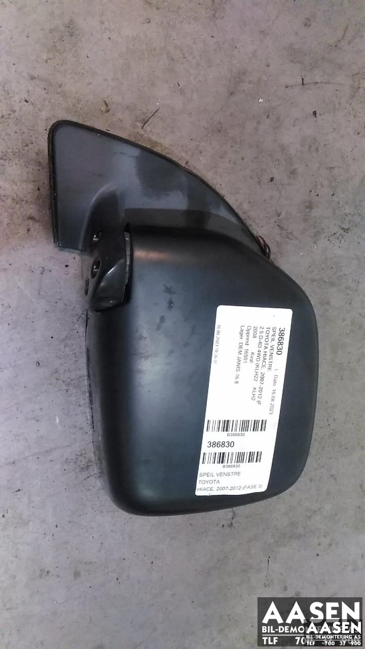 Speil venstre til Toyota Hiace, 2007-2012 (Fase 3)  (87940-26161-C1)