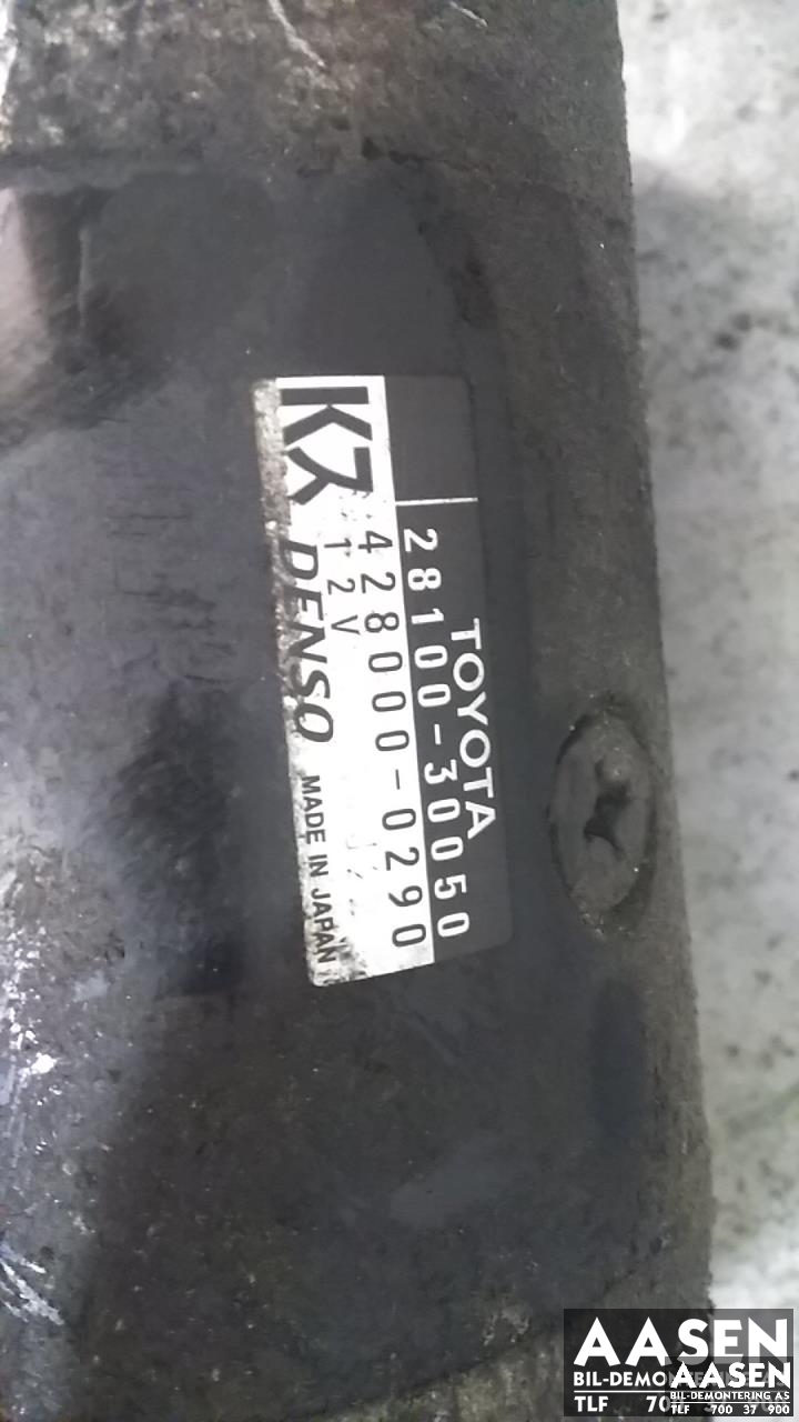 Starter diesel til Toyota Hiace 2007-2012 (Fase 3)  (DENSO|28100-30050|)