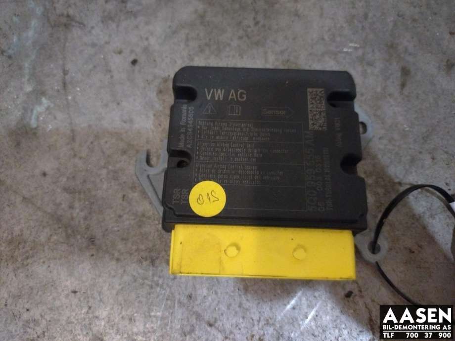 Airbag elektronikk til Audi A3, 2012-2016 (Type III, Fase 1)  (5Q0959655AM)