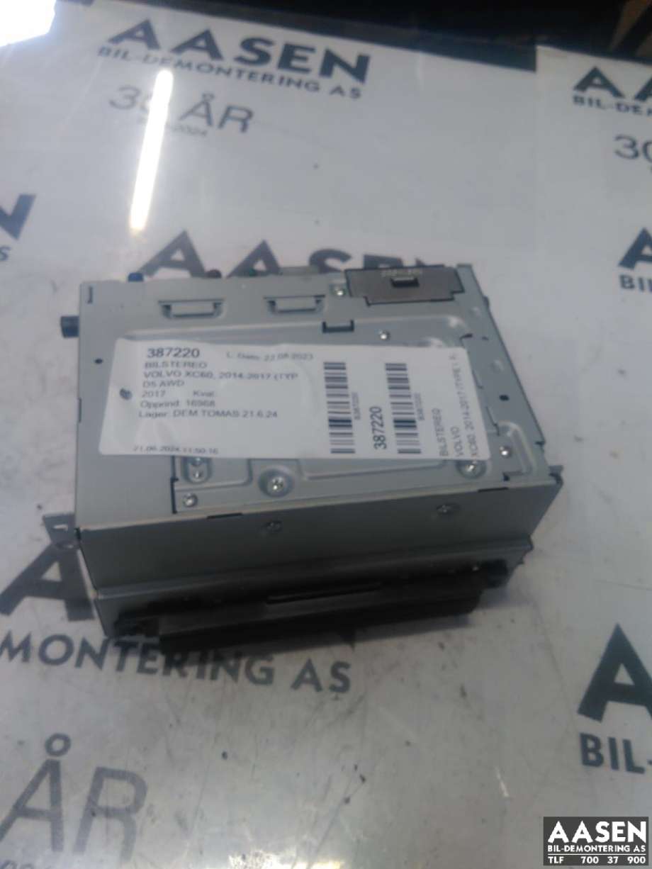 Bilstereo til Volvo XC60, 2014-2017 (Type I, Fase 2)  