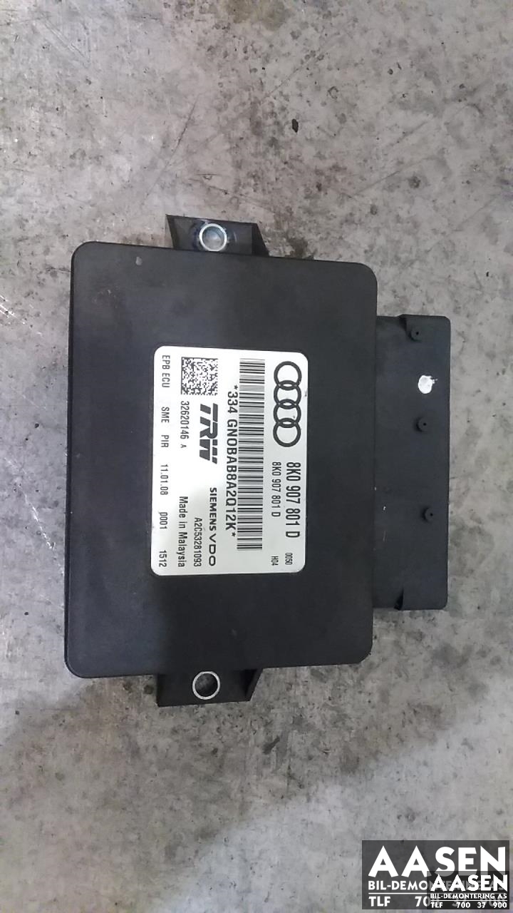 Styreenhet diverse til Audi A4, 2007-2014 (Type IV) (B8) (B8) (8K0 907 801 D)
