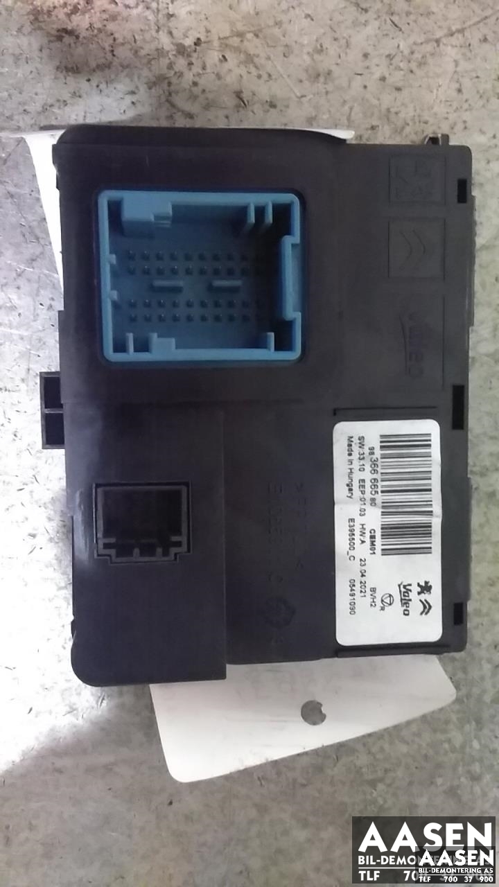 Styreenhet klima/aircondition til Peugeot Expert, 2016-->> (Type III)  (VALEO|9836666580)