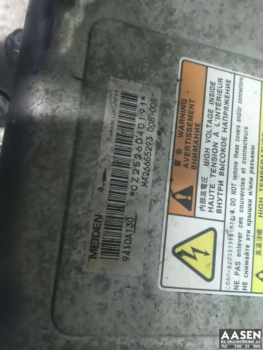 Batterilader (OBC - On Board Charger) til Mitsubishi Outlander 2015-->> (Type III, Fase 2) (9481A151|)