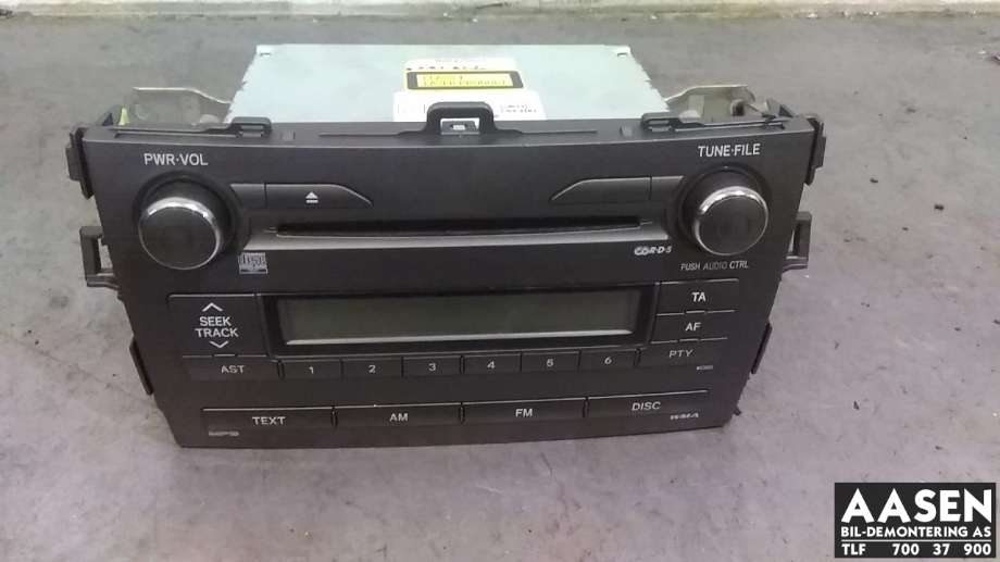 Bilstereo til Toyota Corolla, 2007-2013  (86120-02690)