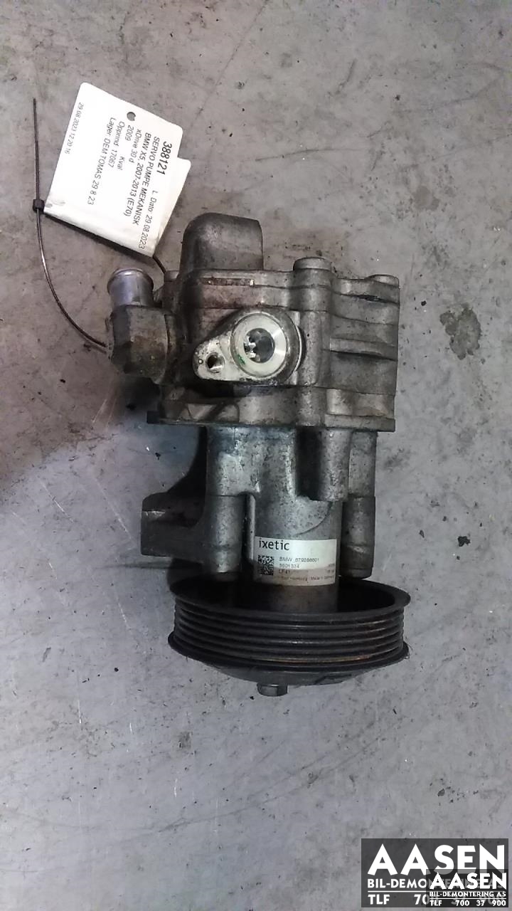 Servo pumpe mekanisk til BMW X5, 2007-2013 (E70) (E70) (32 41 6 796 458)